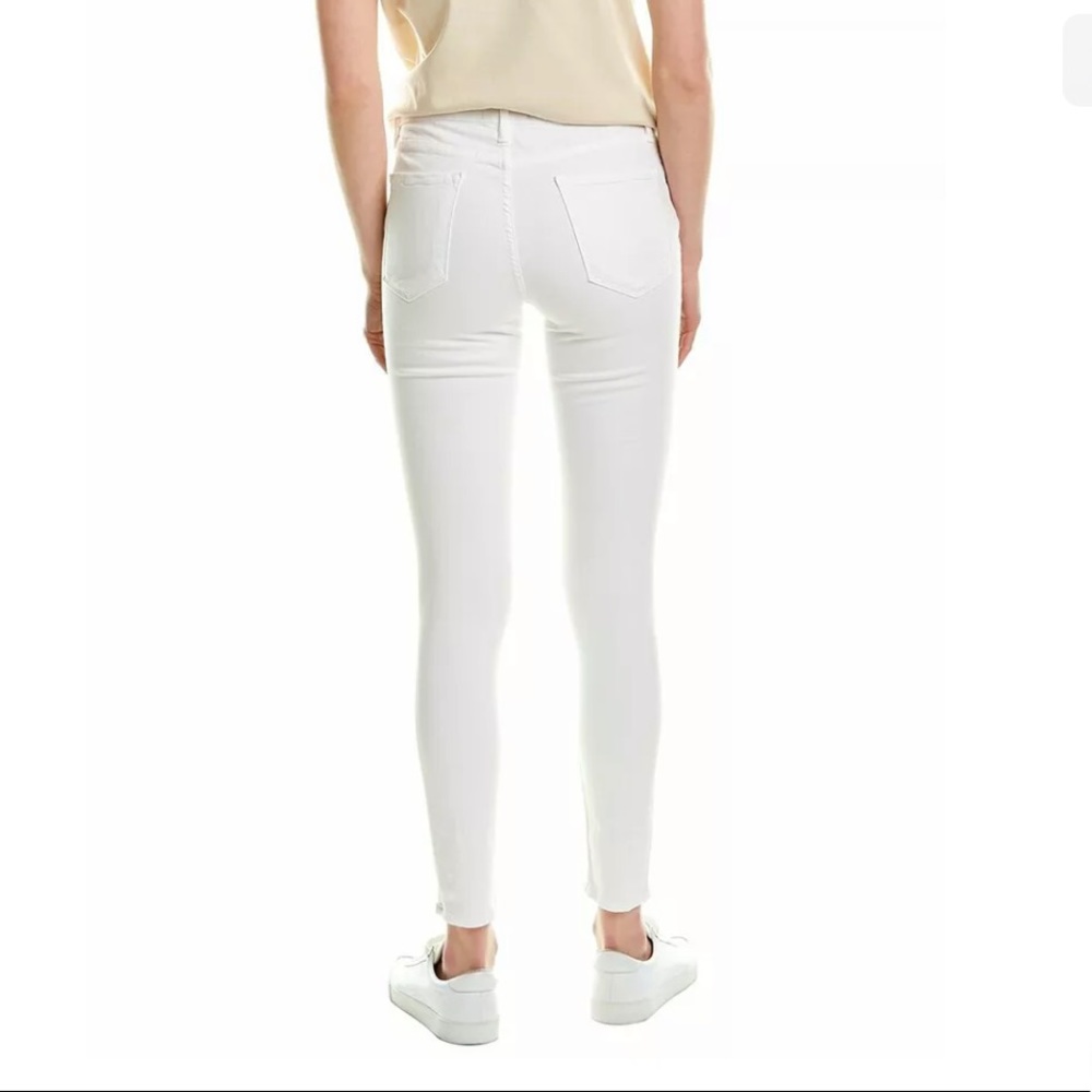 FRAME DENIM Le Skinny De Jeanne White Blanc Distressed Jeans | All Sizes - Picture 2 of 3